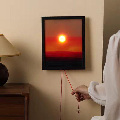 Illuminated and Adjustable Sunset Picture